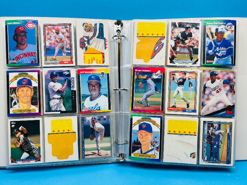 Photo 1 of 152416… final sale no returns/refunds-360 mixed baseball cards in binder