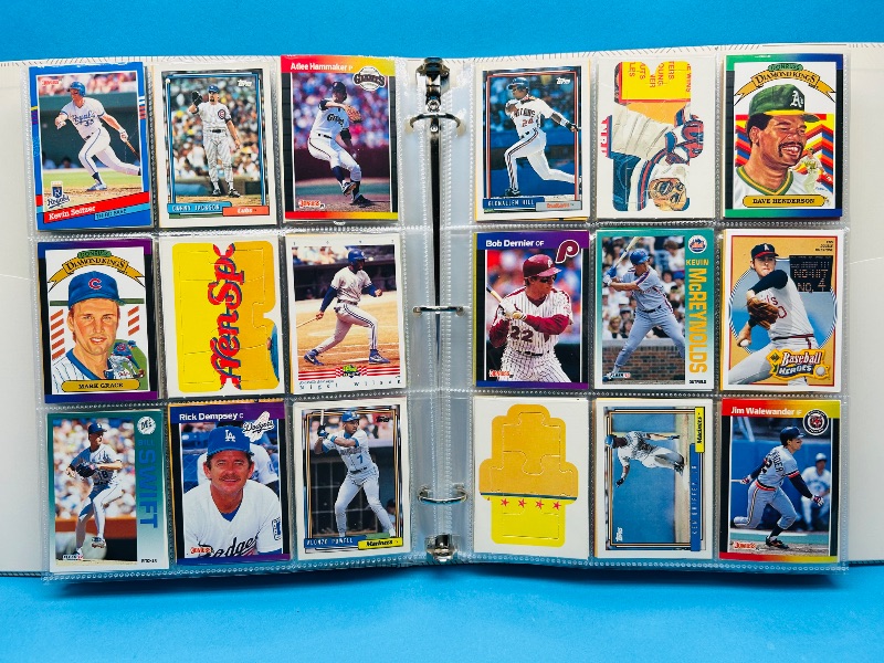 Photo 1 of 152416… final sale no returns/refunds-360 mixed baseball cards in binder