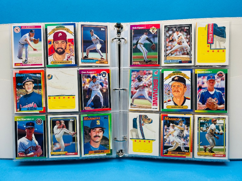 Photo 1 of 152416… final sale no returns/refunds-360 mixed baseball cards in binder
