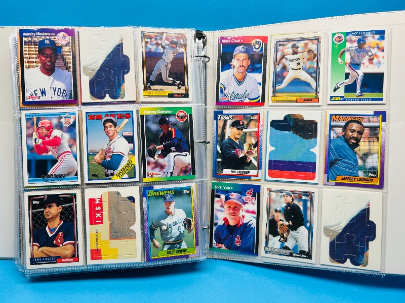 Photo 1 of 152416… final sale no returns/refunds-360 mixed baseball cards in binder