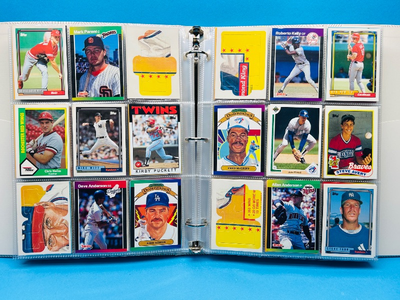 Photo 1 of 152416… final sale no returns/refunds-360 mixed baseball cards in binder