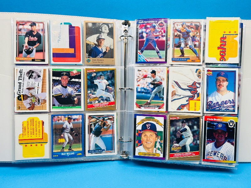Photo 1 of 152416… final sale no returns/refunds-360 mixed baseball cards in binder
