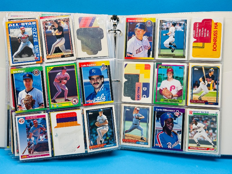 Photo 1 of 152416… final sale no returns/refunds-360 mixed baseball cards in binder