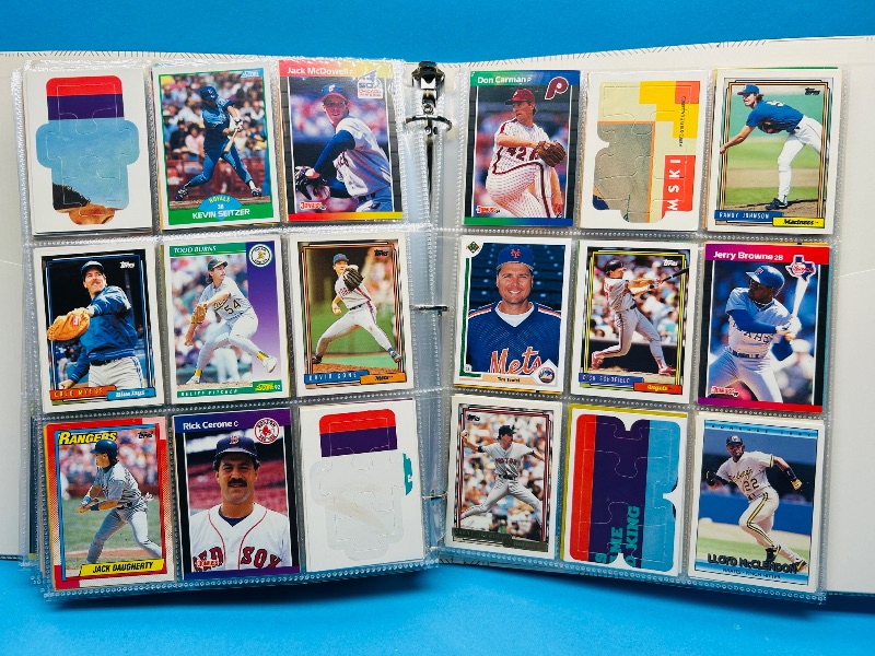 Photo 1 of 152416… final sale no returns/refunds-360 mixed baseball cards in binder