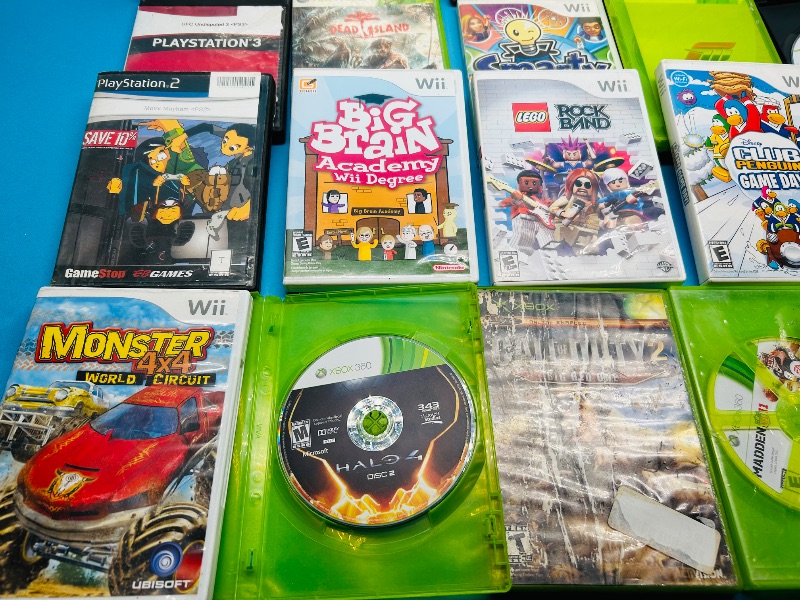 Photo 1 of 152448…final sale no returns /returns-scratched & damaged discs & covers working condition unknown video game discs