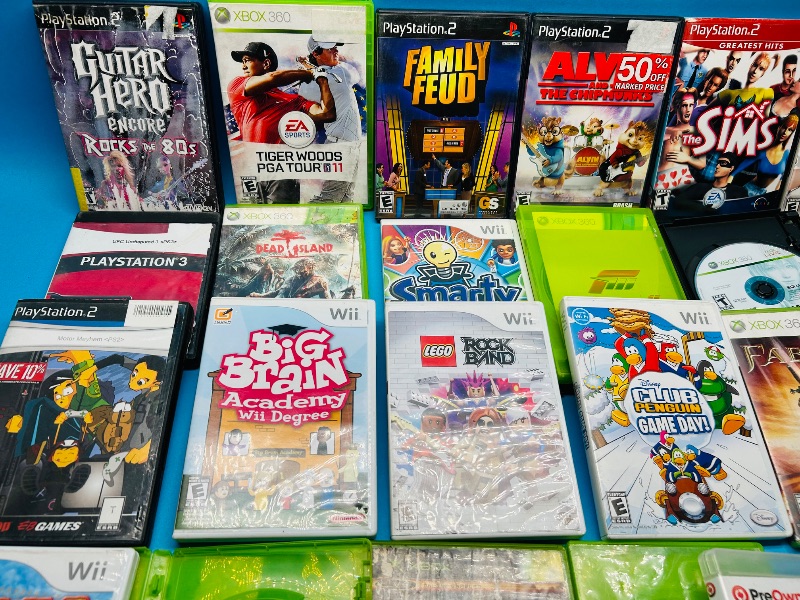 Photo 1 of 152448…final sale no returns /returns-scratched & damaged discs & covers working condition unknown video game discs