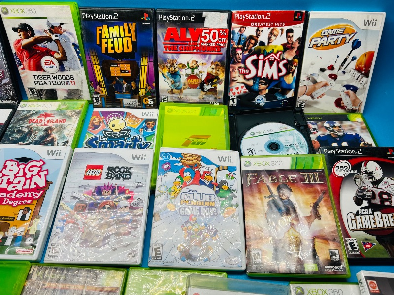 Photo 1 of 152448…final sale no returns /returns-scratched & damaged discs & covers working condition unknown video game discs