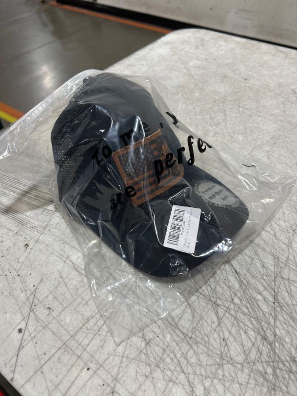 Photo 1 of American Flag Fishing Hat Outdoor Mesh Snapback Fish Flag Dad Hat Adjustable Hats for Men Women One Size Black