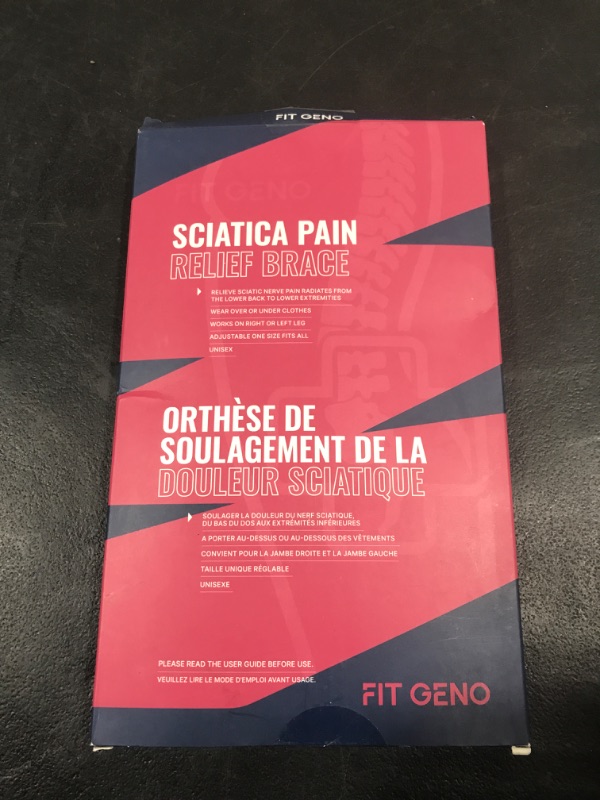 Photo 2 of Fit Geno 2023 Upgraded Sciatica Pain Relief Devices, ReActive+ Sciatica Pain Relief Brace w/Dual Pressure Pads for Maximum Pain Relief for Sciatica, FSA or HSA Eligible Sciatica Pain Relief Product