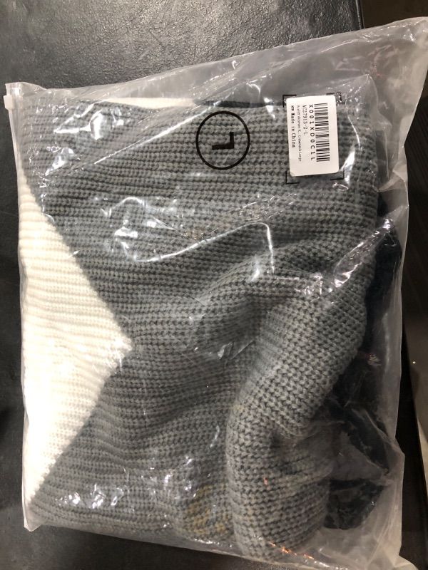 Photo 1 of Acelitt Women's Long Sleeve Crewneck Knit Pullover Sweater L
