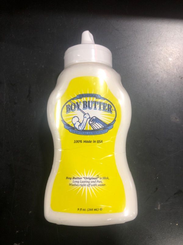 Photo 2 of Boy Butter Churn Style Squeeze Bottle - 9 oz