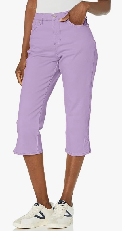 Photo 2 of Gloria Vanderbilt Women's Amanda Capri Jean