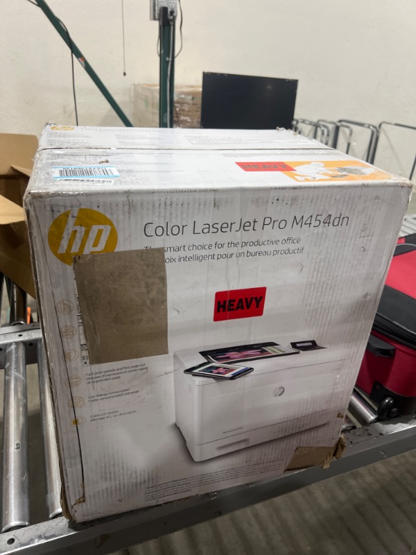 Photo 4 of HP - Imprimante Laser Couleur LaserJet Pro M454dn Avec Impression Recto Verso Automatique
