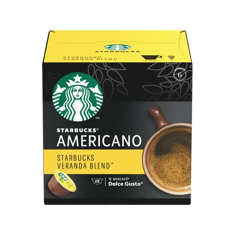 Photo 1 of Nescafe Dolce Gusto Starbucks Americano Veranda Blend Coffee Pods EXP 06/30/2024