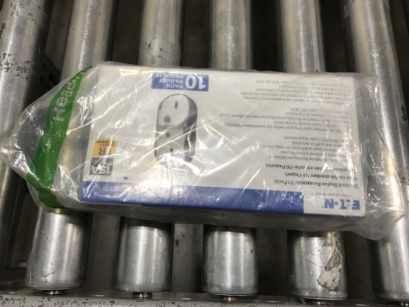 Photo 1 of Cooper Wiring Devices TR270W Tamper Resistant Duplex Receptacle, White