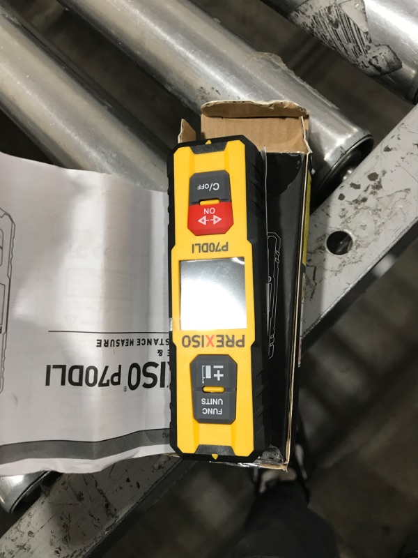 Photo 2 of PREXISO Dual Laser Measure- 230Ft Rechargeable Laser Measurement Tool Ft/Ft+in/in/M Multiple Units, Laser Distance Meter Multifunctional Device for Fast, Accuracy