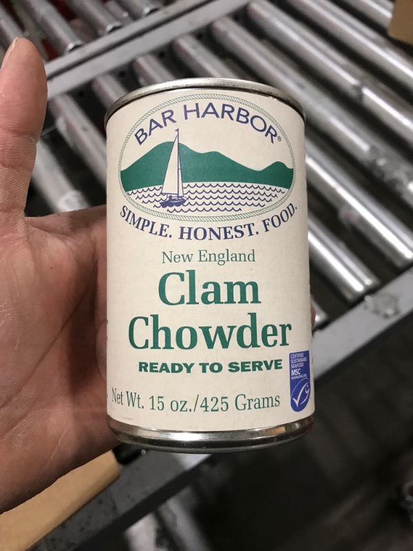Photo 3 of Bar Harbor New England Clam Chowder, 15 Ounce (Pack of 6), Packaging may vary New England Clam Chowder 15 Ounce (Pack of 6)
