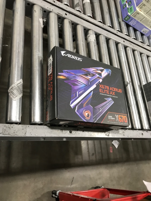 Photo 3 of GIGABYTE X670 AORUS ELITE AX AM5 LGA 1718 AMD X670 ATX Motherboard with 5-Year Warranty DDR5, Quad M.2, PCIe 5.0, USB 3.2 Gen2X2 Type-C, AMD WiFi 6E, 2.5GbE LAN, Q-Flash Plus, M.2 EZ-Latch
