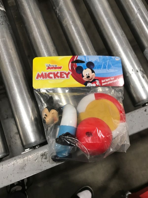 Photo 1 of Disney Mickey Mouse Squirtee Toys 3pk