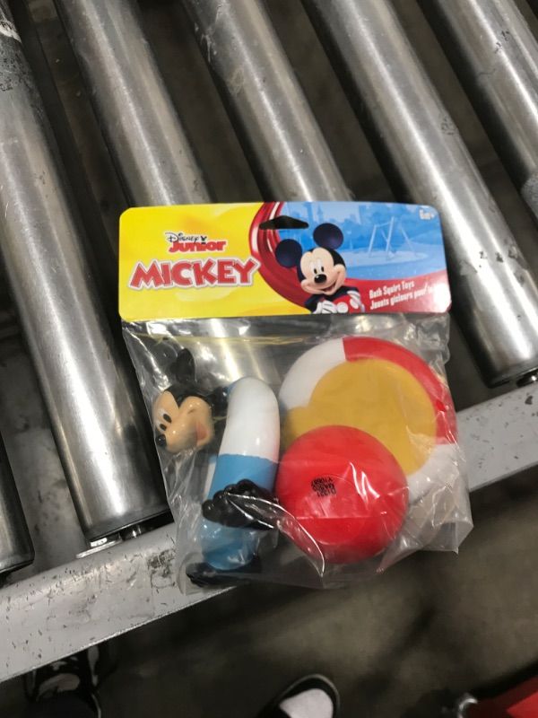 Photo 2 of Disney Mickey Mouse Squirtee Toys 3pk