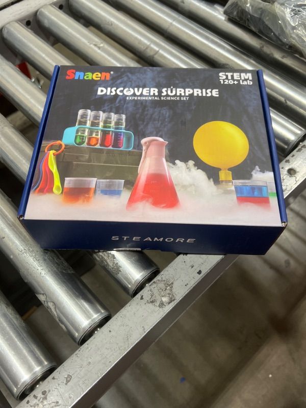 Photo 1 of SNAEN 120+ Lab Experiments Science Kits for Kids, STEM Educational Learning Scientific Tools,Birthday Gifts and Toys for 3 4 5 6 7 8 9 10 11 12 Years Old Boys Girls Kids 120+ Science Kits