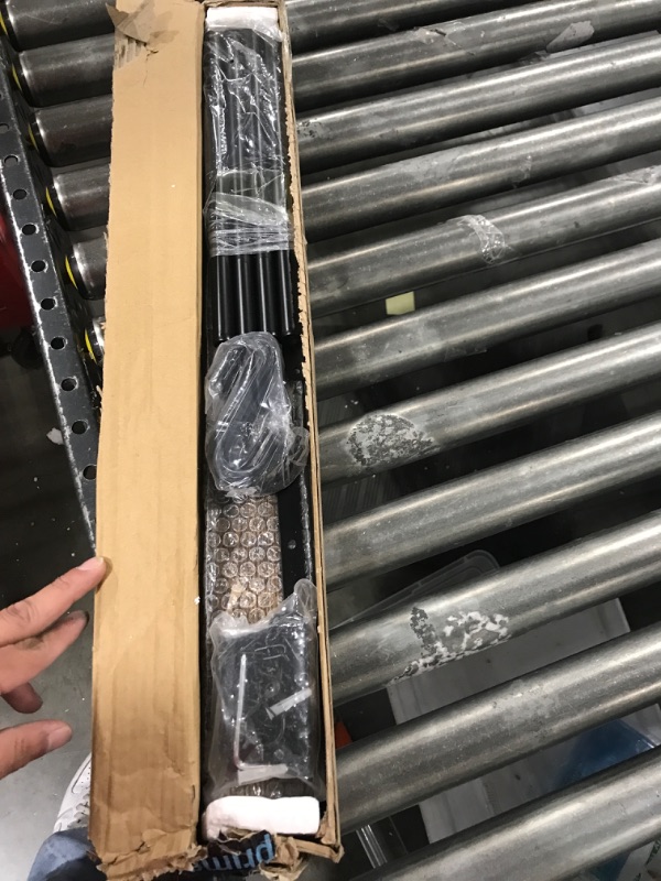 Photo 1 of MAWEW Pot Rack Hanging,pot hanger,Hanging Pot Rack Ceiling Mount,Vintage Pot Hangers for Kitchen Ceiling,The Terfect Combination of Iron and Wood Pot Hanger,Measures 24 x 13 x 2.4 Inches.(Grey)