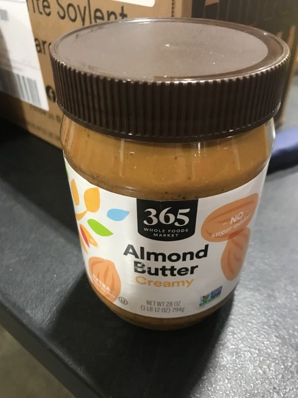 Photo 2 of 365 by Whole Foods Market, Creamy Almond Butter, 28 Ounce Almond 28.00 Fl Oz (Pack of  1)exp feb 24 2024 