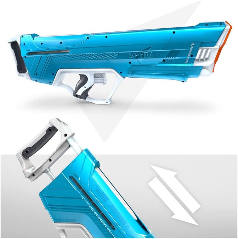 Photo 1 of 
SPYRA – SpyraLX WaterBlaster Blue (Non-Electronic) – Super Powerful, Rapid-Fire, Instant Action Premium Water Gun