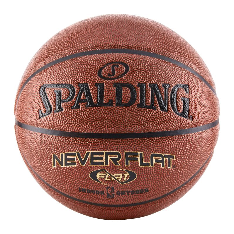 Photo 1 of  Spalding NeverFlat Elite, Intérieur/extérieur, Taille Officielle 7 (29-1/2 Po)
