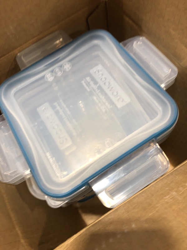 Photo 1 of Snapware | Total Solution Store More Set for Food Storage | 5.5-Cup Clear Containers with Lids, 10 Pieces | Airtight, Leak-Proof Lids | Limited Lifetime Warranty | BPA Free 10 PC 5.5 Cups
