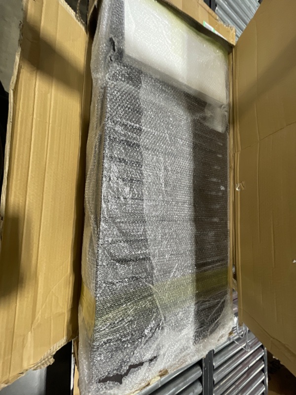 Photo 1 of Homykic Bamboo Closet System, Large Clothing Rack Garment Rack for Hanging Clothes, Freestanding Clothes Rack with Shelves and 5 Rods, Stable Open Wardrobe Organizer with 4 Hooks, 70”Wx77”H, Espresso