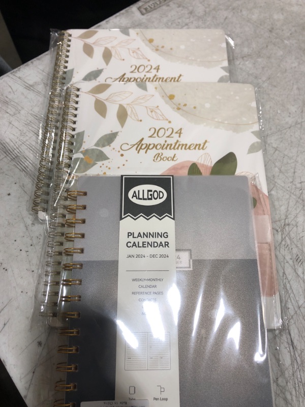 Photo 1 of 3 PLANNERS 2024. 3pcs