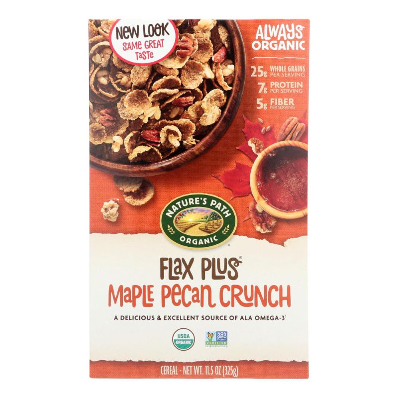 Photo 1 of 2 pack Cereal Flax Plus Mapl Pec 11.5 Oz by Natures Path