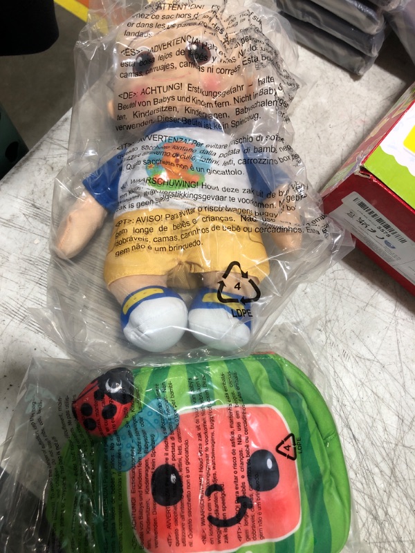 Photo 1 of CoComelon Boo Boo JJ Deluxe Feature Plush - Includes Doctor Checkup Bag, Bandages to Care for JJ - 9 Total Accessories - Amazon Exclusive
