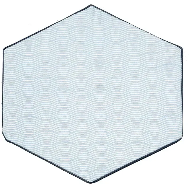 Photo 1 of POP 'N GO Hexagon Playpen Mat Cover - Playpen Mattress Protector For Babies And Kids