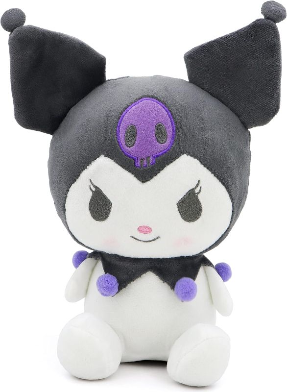 Photo 1 of 10" Cute Anime Plush Doll,Kawaii Cartoon Stuffed Plushie Toy,Gift for Children Girls Fans (Purple)
