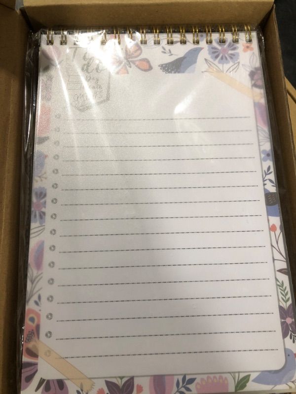 Photo 1 of Hotop 6 Pack To Do List Notepad Daily Planner Notepad to Do Notebook Daily To Do List Notebook Daily To Do Notepads for Adults and Kids Classroom Office, 30 Sheets/ Pack (Mixed Colors, Fresh Style)
