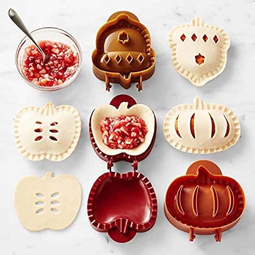 Photo 1 of 3PCS Dough Presser Pocket Pie Molds, Party Potluck Hand Pie Molds, Hand Pie Molds, Apple, Pumpkin And Acorn Shapes