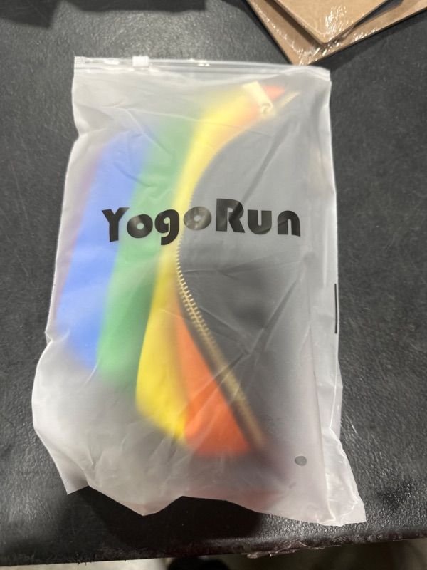 Photo 1 of YogoRun Small Rainbow Fanny Pack Print Belt Bag Small Nylon Waist Pack Bag Small Crossbody Bag for Women (Rainbow)