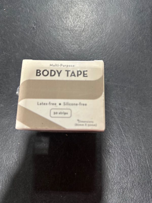 Photo 1 of 50 Precut Strips Hypoallergenic Tape, Latex & Silicone-Free, Kinesiology Tape Precut Strips, Durable Strong Hold, Waterproof, Blister Prevention, Running Tape, Foot Tape, Nasal Breathing, and More!