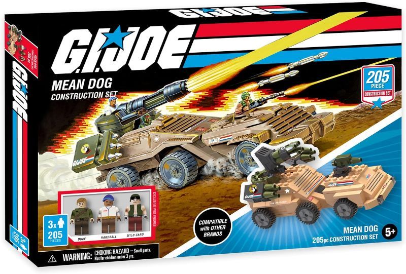 Photo 1 of G. I. Joe GI Joe Mean Dog Military Vehicle Toy Construction Set (205 Total Pieces)
