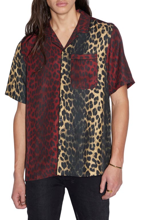 Photo 1 of Red & Tan Big Cat Shirt
[L]