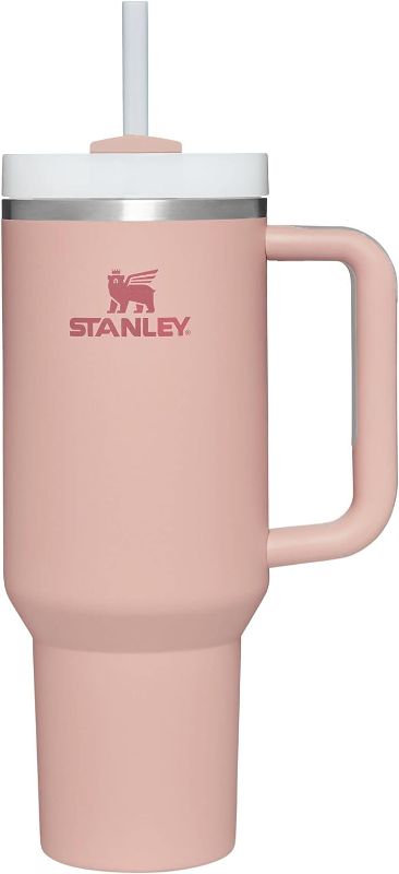 Photo 1 of Stanley Quencher H2.0 FlowState Stainless Steel Vacuum Insulated Tumbler with Lid and Straw for Water, Iced Tea or Coffee
