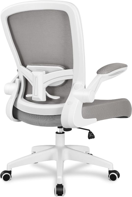 Photo 1 of FelixKing Ergonomic Office Chair, Adjustable Height, Breathable Mesh Fabric, Lumbar Support, Gray