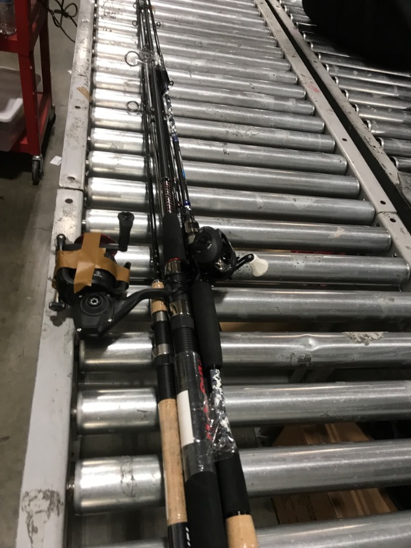 Photo 2 of USED/DAMAGED - 5 pack fishing rods - misc brand/sizes 