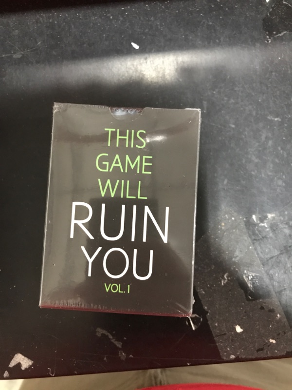 Photo 2 of This Game Will Ruin You Vol 1 - Card Games for Adults & Bachelorette Parties - Party Games for College Students & Fun Adult Game Night Ideas - Board Games for Groups & Couples or 21st Birthday Gift