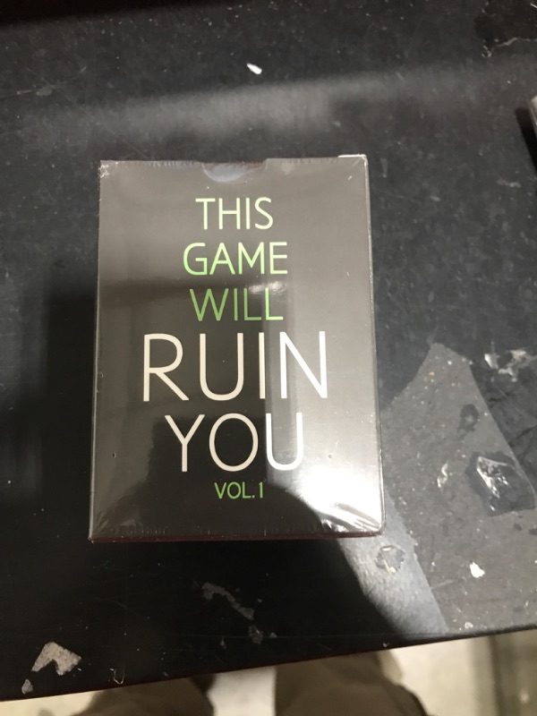 Photo 2 of This Game Will Ruin You Vol 1 - Card Games for Adults & Bachelorette Parties - Party Games for College Students & Fun Adult Game Night Ideas - Board Games for Groups & Couples or 21st Birthday Gift