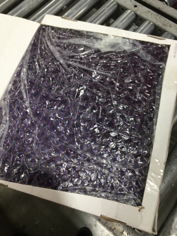 Photo 2 of Purple Royal Seat Cushion - Seat Cushion for The Car Or Office Chair - Temperature Neutral Grid