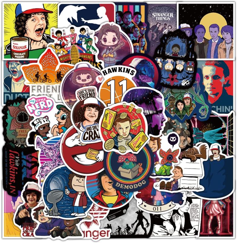 Photo 1 of *non refundable bundle*
50 Pcs Stranger Thing Stickers Pack (50x 3=150 total) 3pack bundle
