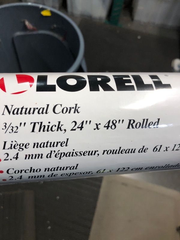 Photo 3 of Lorell Cork Roll, 24"x48", Natural (LLR84173), Brown